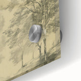 Vintage Botanical Art Prints – Scenic Tree Landscape Drawing