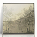 Vintage Botanical Art Prints – Scenic Tree Landscape Drawing