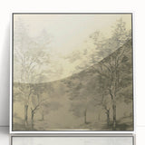 Vintage Botanical Art Prints – Scenic Tree Landscape Drawing