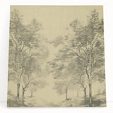 Vintage Botanical Art Prints – Scenic Tree Landscape Drawing