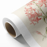 Vintage Botanical Art Print - Pink Flower Illustration – Framed