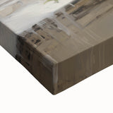 Vintage Botanical Art Print - White Flowers by Window – Framed