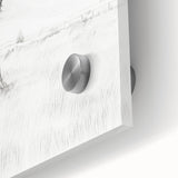 Vintage Botanical Art Print - Tree Sketch in Field – Framed