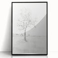 Vintage Botanical Art Print - Tree Sketch in Field – Framed