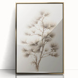 Vintage Botanical Art Prints – Pine Tree Illustration – Elegant Wall Art