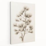 Vintage Botanical Art Prints – Pine Tree Illustration – Elegant Wall Art