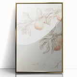 Vintage Botanical Art Prints – Apple Branch Pencil Drawing