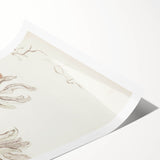 Vintage Botanical Art Prints – Apple Branch Pencil Drawing