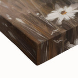 Vintage Botanical Art Print: Soft Daisies in a Golden Field