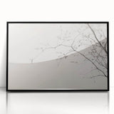 Minimalist Botanical Wall Art – Vintage Monochrome Print