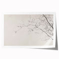 Minimalist Botanical Wall Art – Vintage Monochrome Print