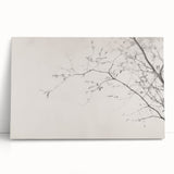Minimalist Botanical Wall Art – Vintage Monochrome Print