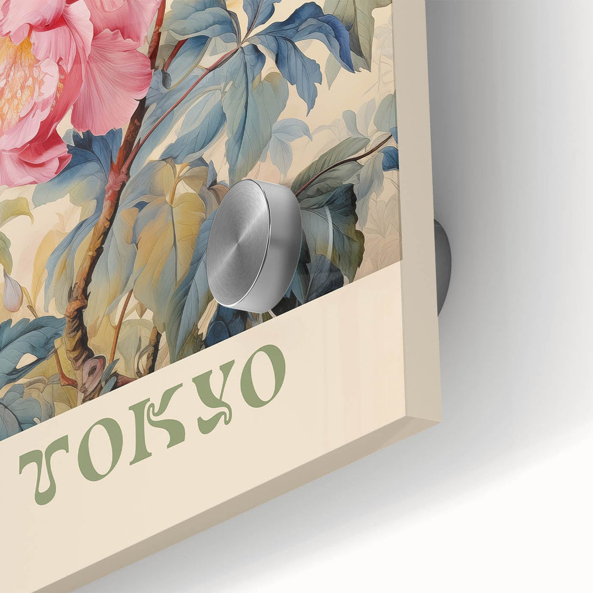 Vintage Botanical Art Prints: Flower Market of Tokyo
