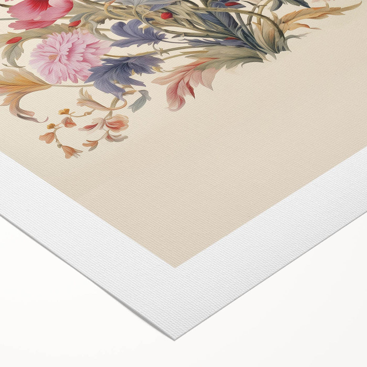 Vintage Botanical Art Prints: Elegant Floral Bouquet