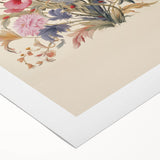 Vintage Botanical Art Prints: Elegant Floral Bouquet