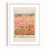 Vintage Botanical Art Prints: Soft Wildflower Field