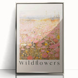 Vintage Botanical Art Prints: Soft Wildflower Field