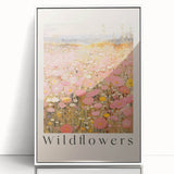 Vintage Botanical Art Prints: Soft Wildflower Field