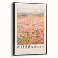 Vintage Botanical Art Prints: Soft Wildflower Field