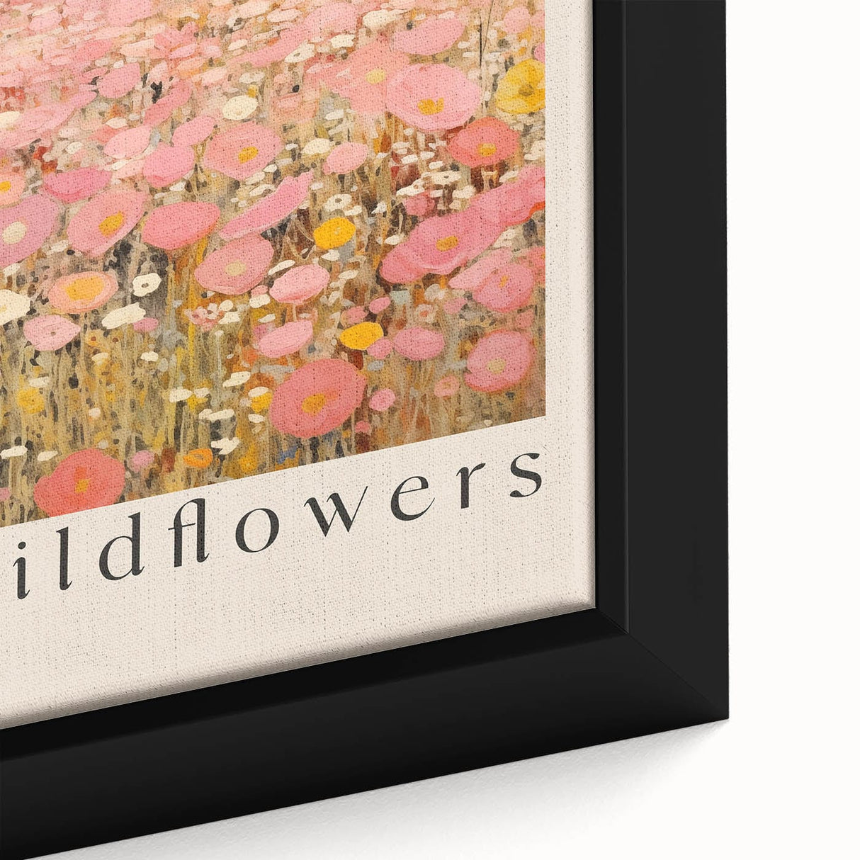 Vintage Botanical Art Prints: Soft Wildflower Field