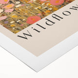 Vintage Botanical Art Prints: Soft Wildflower Field