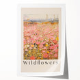 Vintage Botanical Art Prints: Soft Wildflower Field