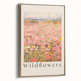 Vintage Botanical Art Prints: Soft Wildflower Field