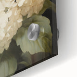 Vintage Botanical Art Print: White Hydrangea Flower Illustration