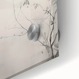 Vintage Botanical Art Prints – Elegant Branch Pencil Drawing