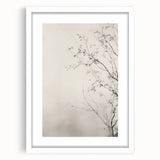 Vintage Botanical Art Prints – Elegant Branch Pencil Drawing