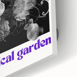 Vintage Botanical Art Prints: Monochrome Botanical Garden