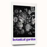 Vintage Botanical Art Prints: Monochrome Botanical Garden