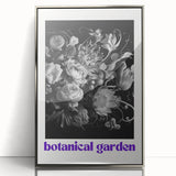 Vintage Botanical Art Prints: Monochrome Botanical Garden