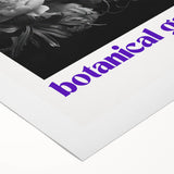 Vintage Botanical Art Prints: Monochrome Botanical Garden