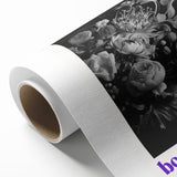 Vintage Botanical Art Prints: Monochrome Botanical Garden