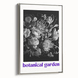 Vintage Botanical Art Prints: Monochrome Botanical Garden