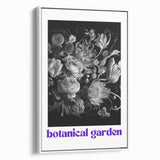 Vintage Botanical Art Prints: Monochrome Botanical Garden