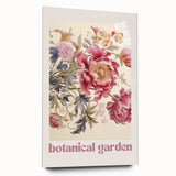 Vintage Botanical Art Prints: Peony Botanical Garden