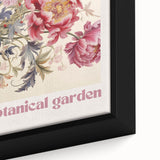 Vintage Botanical Art Prints: Peony Botanical Garden
