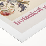 Vintage Botanical Art Prints: Peony Botanical Garden