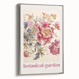 Vintage Botanical Art Prints: Peony Botanical Garden
