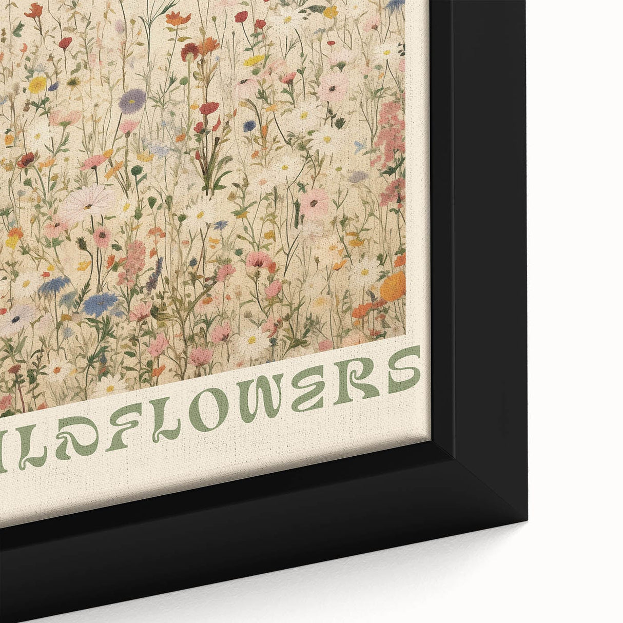 Vintage Botanical Art Prints: Don't Pick the Wildflowers
