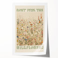Vintage Botanical Art Prints: Don't Pick the Wildflowers
