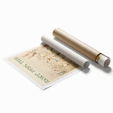 Vintage Botanical Art Prints: Don't Pick the Wildflowers