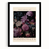 Vintage Botanical Art Prints: Dance Among the Wildflowers