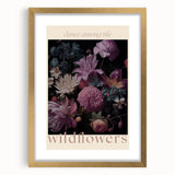 Vintage Botanical Art Prints: Dance Among the Wildflowers