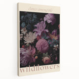 Vintage Botanical Art Prints: Dance Among the Wildflowers