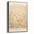Vintage Botanical Art Prints: Soft Wildflower Dance