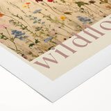 Vintage Botanical Art Prints: Soft Wildflower Dance