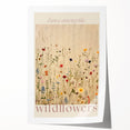 Vintage Botanical Art Prints: Soft Wildflower Dance
